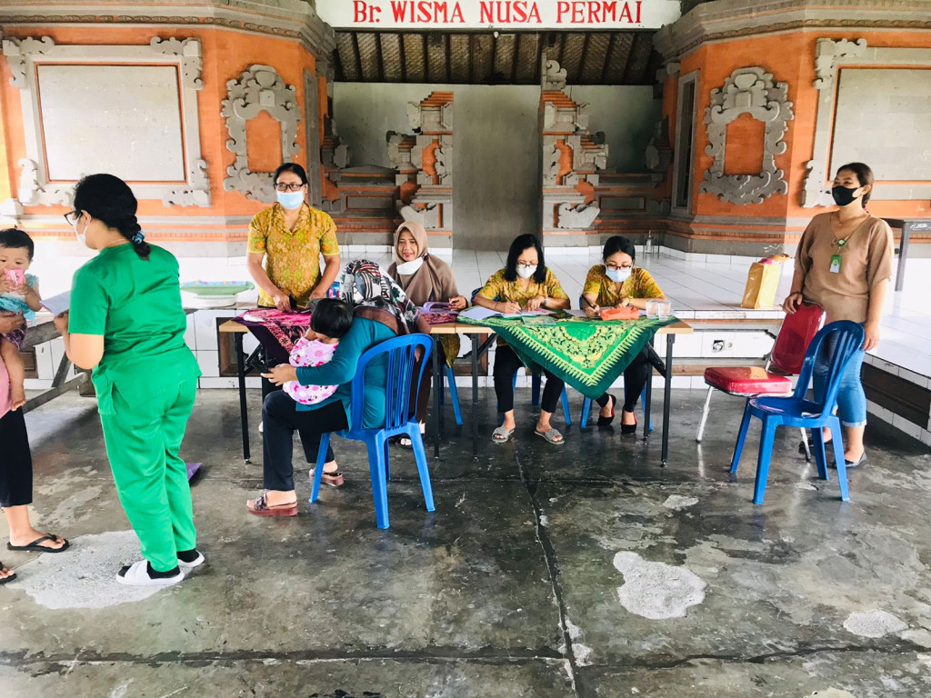 Posyandu di Lingkungan Wisma Nusa Permai 8 November 2022